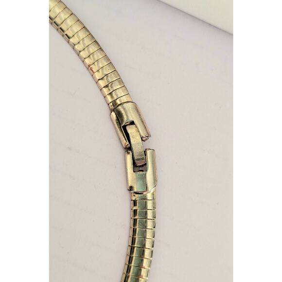 Omega Necklace Vintage 6mm Foldover Clasp Fooled the Jeweler - Picture 4 of 7